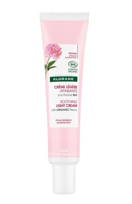 Klorane Crème Légère Apaisante à la Pivoine Bio 40ml